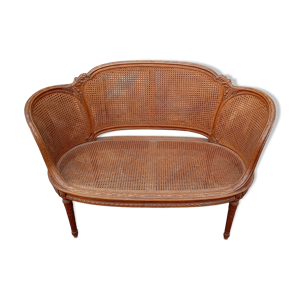 Banquette cannée style