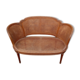 Caned bench in Louis XVI style