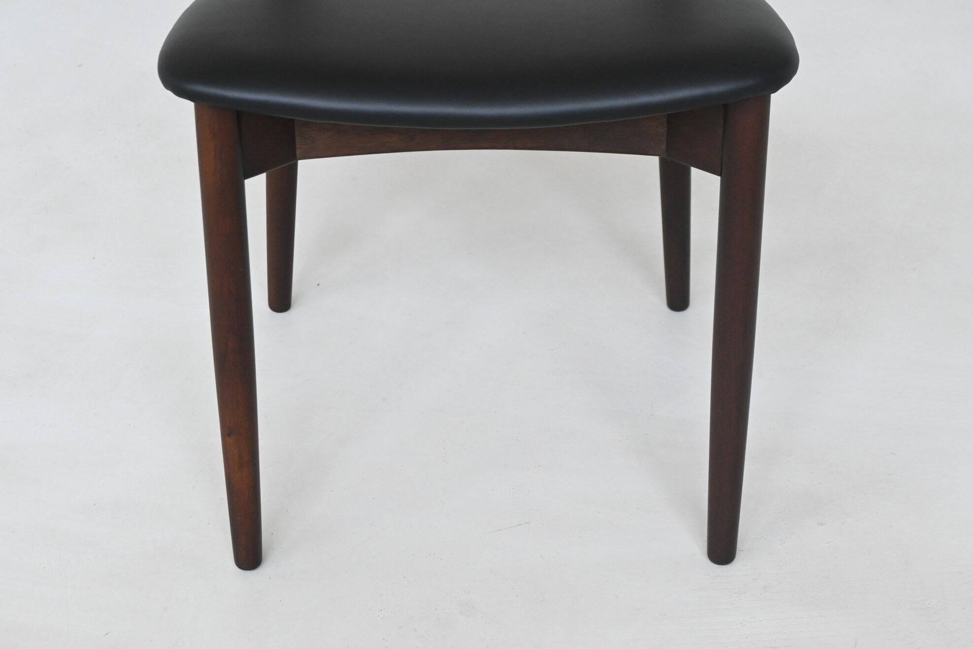 Harry Ostergaard set of eight dining chairs rosewood Randers Denmark 1960