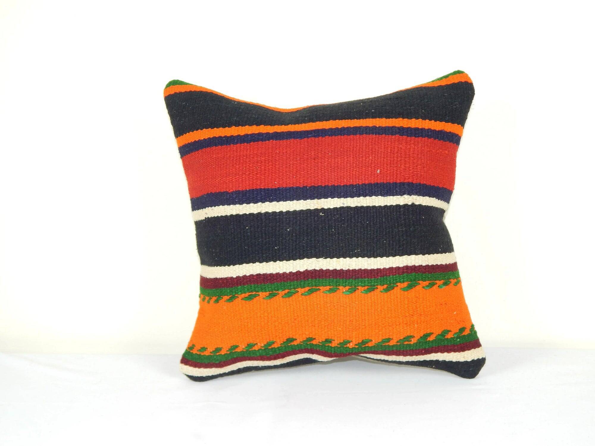 Vintage kilim cushion cover 41x41 cm