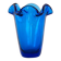 Cobalt glass vase, Danish design, 1970s, made in Denmark