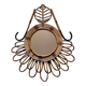 Miroir demi soleil roseaux