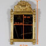 Gilded wood mirror, Louis XVI style – Early twentieth century