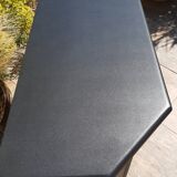Buffet 2 portes "noir acier"