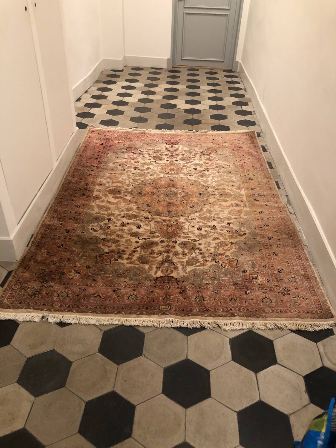 Large ancient Orient rug