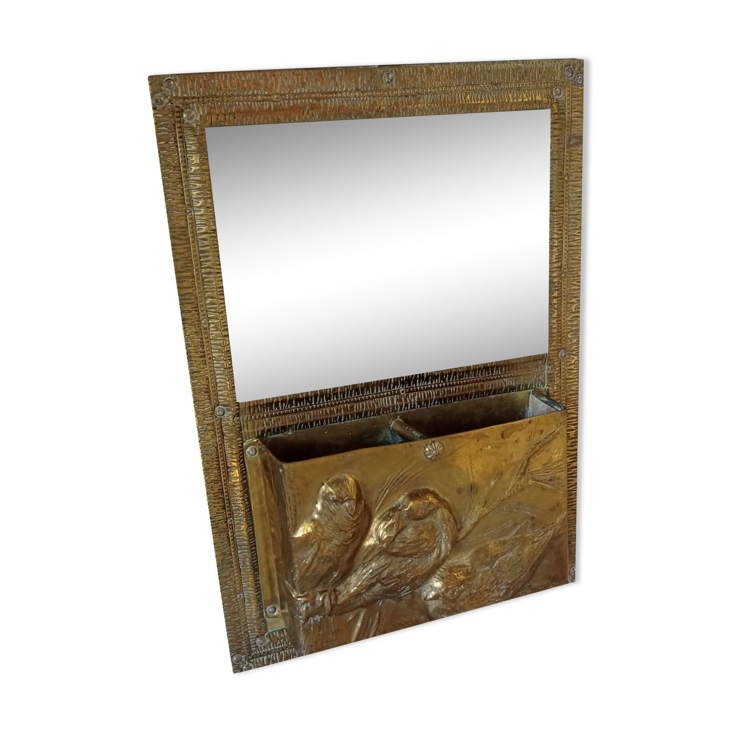 Animal decor mirror 25x35cm