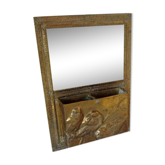 Animal decor mirror 25x35cm