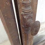 French window withstained glass