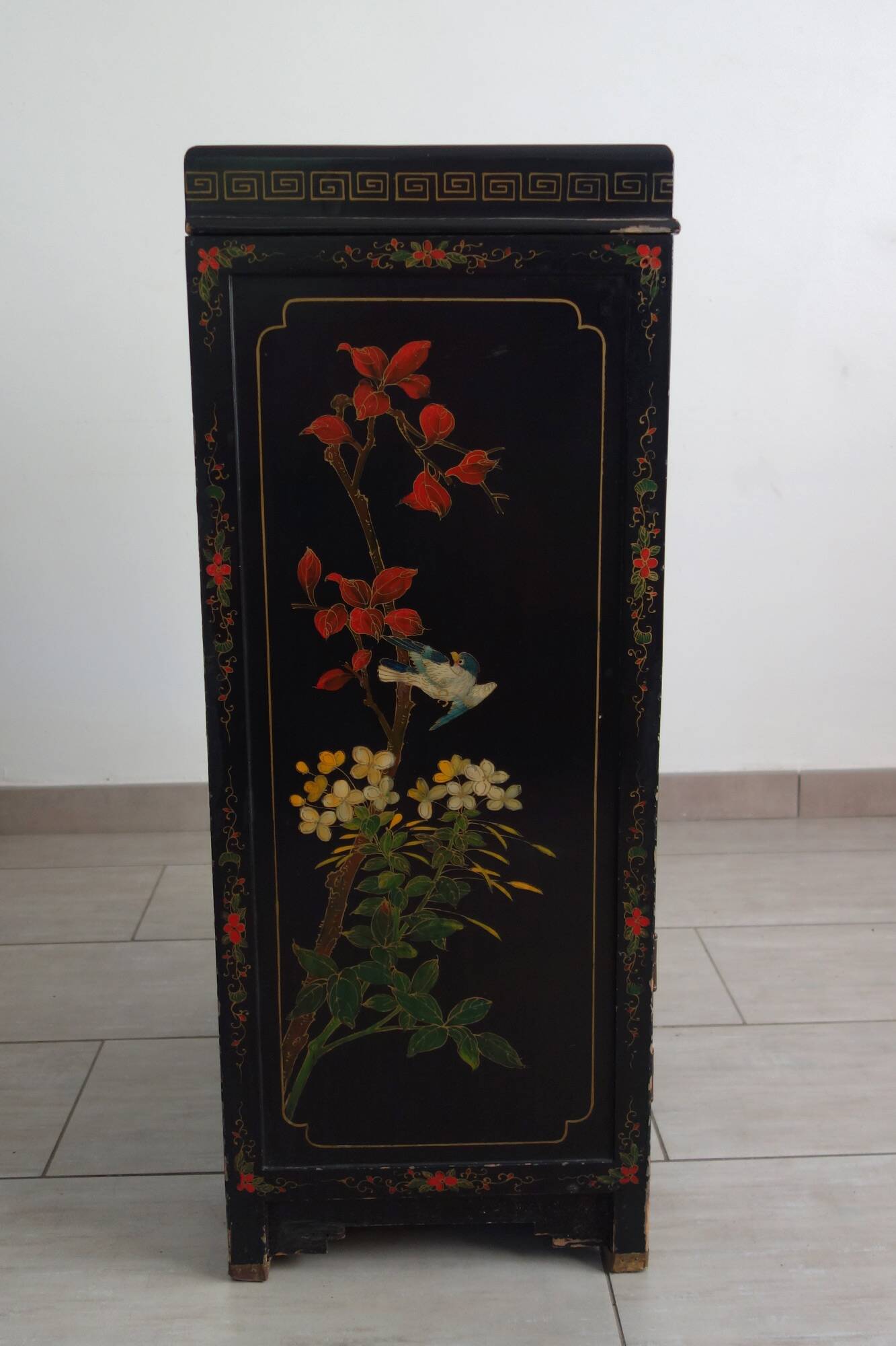 Chinese furniture with hardstone inlay, China mid-20th century.
