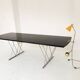 Large Italian brass counterweight lamp, 50s design