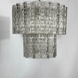 Vintage murano glass elements chandelier from 60s