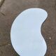 Table d'appoint scandinave haricot 1960
