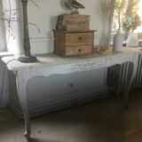 Old oak console