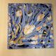 Quadriptyque de peintures abstraites florales au couteau JP Accault