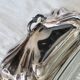 Vintage silver-plated butter dish in rococo style - Glass compartment - Knife