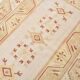 Tapis Kilim Vintage Oriental en Laine Fait Main,Beige,Pêche,Jaune 236x158Cm