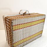 Rattan suitcase