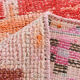 Tapis coureur rose & rouge, 76x299cm