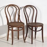 Anciennes chaises Thonet n°18 (c.1920). Ensemble de 4 pièces #11