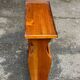 Magazine rack document holder in solid light oak satin wood