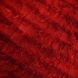 3x5 Wine Red Long Hairy Vintage Kilim Rug, 108x162Cm