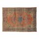 Anatolian handmade vintage rug 221 cm x 157 cm