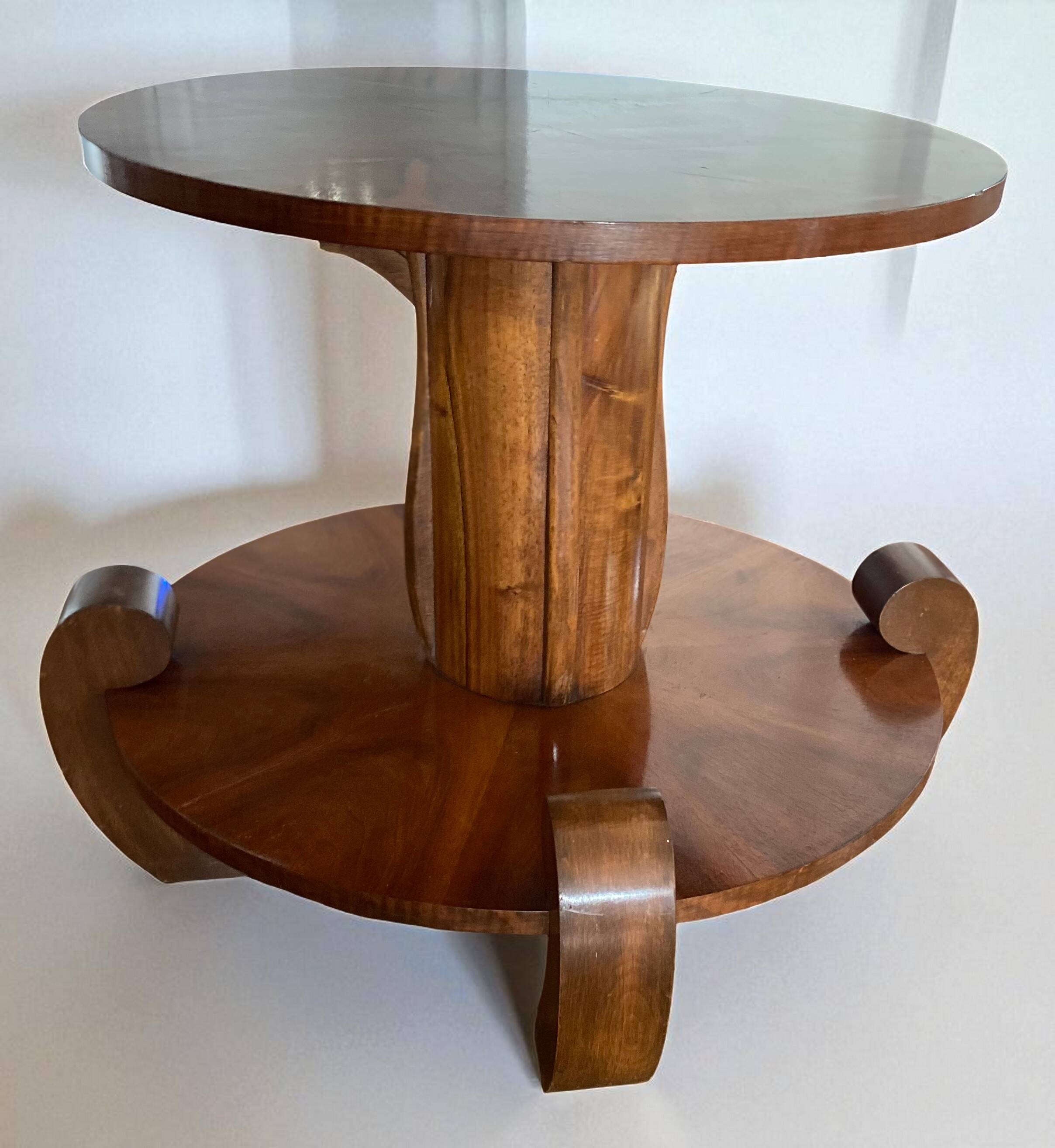 Rare: Art Deco colonial coffee table/side table