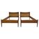 Pair of teak and rattan bed frames by Børge Mogensen