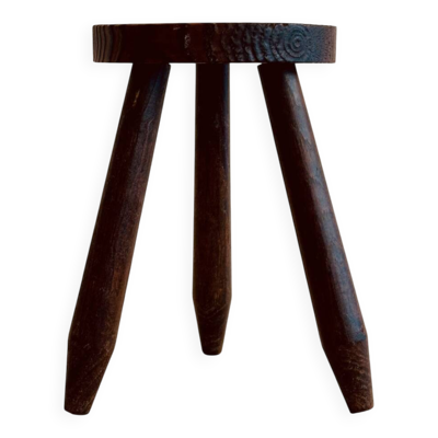 Tabouret tripode moderniste