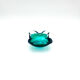 Murano Sommerso bowl - Flavio Poli - Sapphire Blue & Emerald