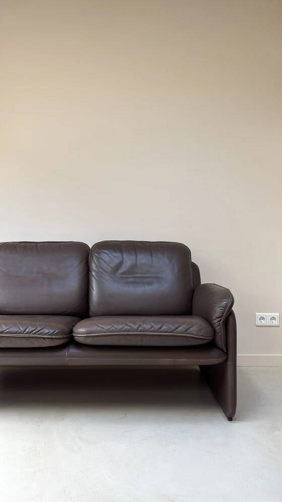 Vintage DS-61 leather 2-seater sofa by de Sede