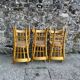Set of 6 Luterma beech chairs, 1950.