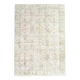 7x10 Blush Pink All-Over Floral Anatolian Vintage Rug, 215x304Cm
