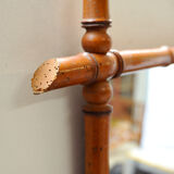 Pair of mirrors called carved wooden bamboo, France, circa 1930