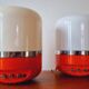Two Midcentury Table Lamps, Space Age, Adriano Rampoldi, Italy, 1970s