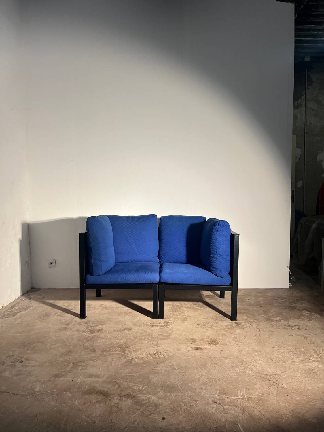 Sity sofa & Baisity armchair pair by Antonio Citterio for B&B.