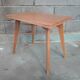 Coffee table or vintage desk compass feet