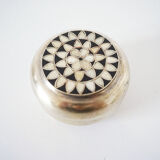 Brass and mother-of-pearl box