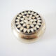 Brass and mother-of-pearl box