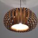 Vintage Scandinavian wooden hanging 1970