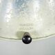 Black and white table lamp made from a 1940s solar lamp.
