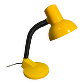 Lampe à poser année 80 jaune