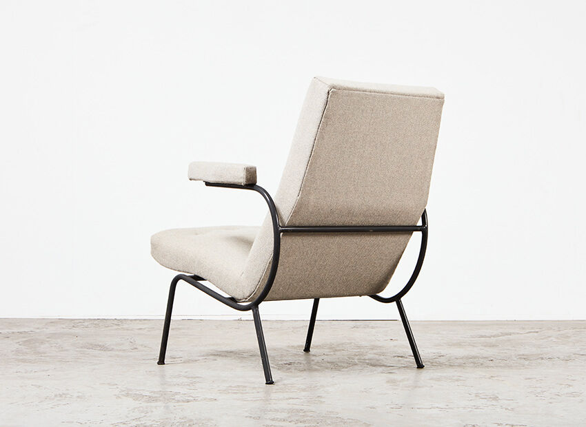 Rare Lounge Chair Model 323 by W.H. Gispen for Kembo 1956