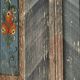 Folk art painted bridal wardrobe