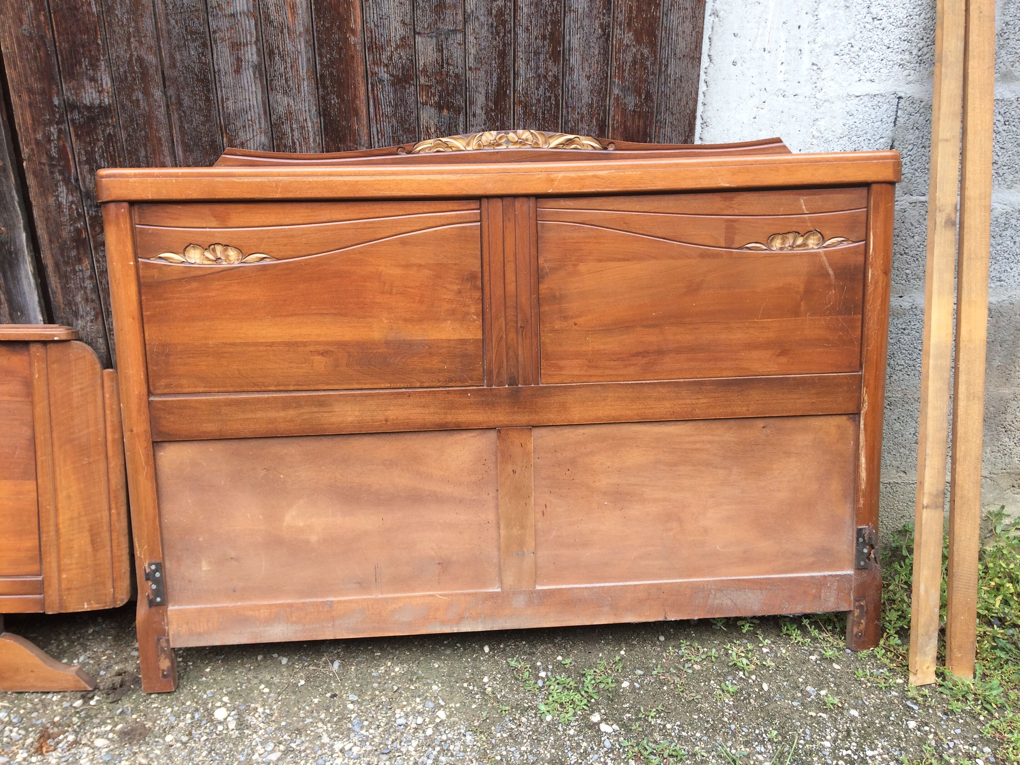 Headof and bedfoot art deco