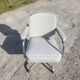 Old light grey pullman swivel office chair