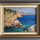 Tableau HSC Mediterranean Marine (Orientalist?) + frame