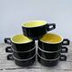 Biarritz ceramic bistro coffee cups