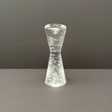 Candlestick by Timo Sarpaneva in molded glass, 1970