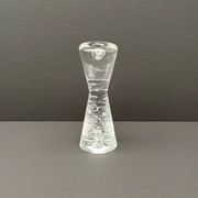 Candlestick by Timo Sarpaneva in molded glass, 1970